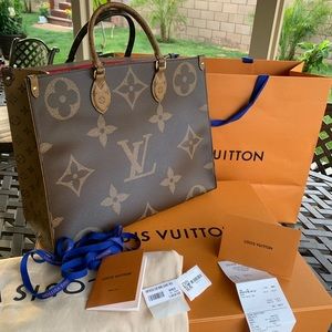 SOLD🥀ONTHEGO REVERSE MONOGRAM GIANT Louis Vuitton